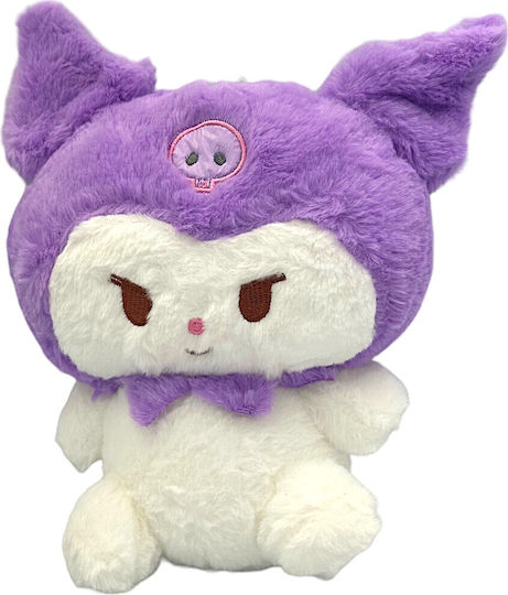 Λούτρινο Sanrio Kuromi Hello Kitty 20cm 1440-1360-5 Μωβ