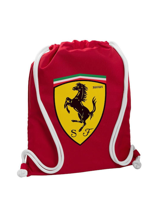 Koupakoupa Ferrari Geantă Înapoi Sala de sport Roșu