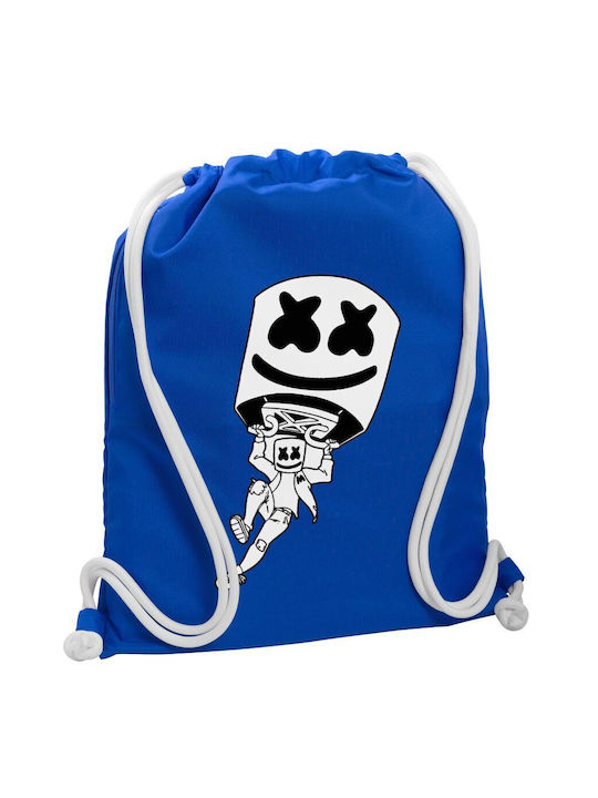 Koupakoupa Fortnite Marshmello Gym Backpack Blue