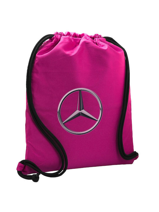Koupakoupa Mercedes Τσάντα Πλάτης Γυμναστηρίου Μωβ