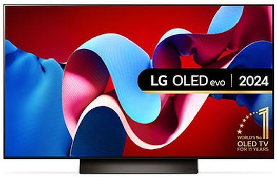 LG Smart Television 55" 4K UHD OLED evo AI C4 HDR (2024)
