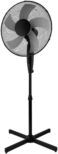 Estia Aeropulse Pedestal Fan 50W Fan Diameter 40cm Black