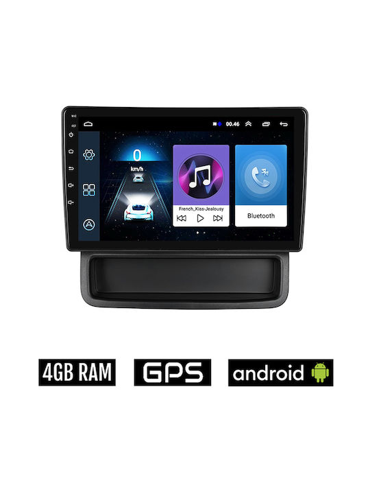 Car-Audiosystem 2DIN (Bluetooth/USB/AUX/WiFi/GPS) mit Touchscreen 10"