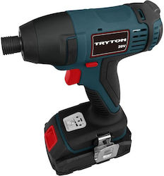 Tryton THV20UL Παλμικό Κατσαβίδι 20V 2x1.5Ah