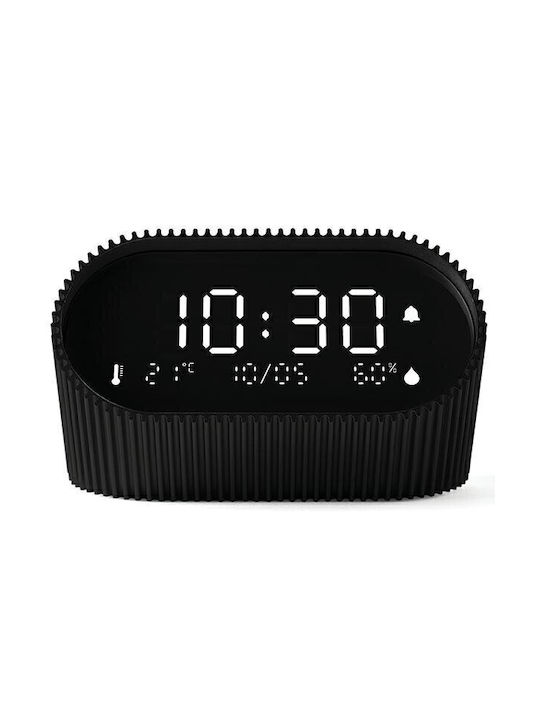 Lexon Ray Clock Tisch-Digitaluhr mit Wecker Sch...
