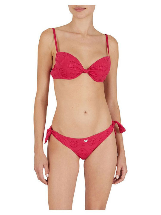 Set Bikini Push Up Cherry Red 2624794R323-01975