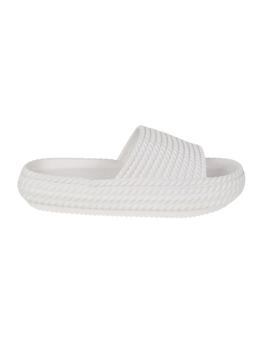 Ligglo Women's Flip Flops White