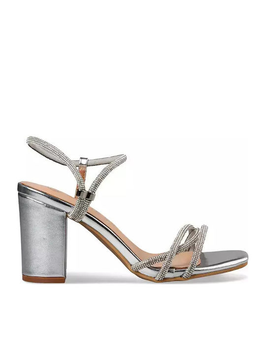 Envie Shoes Sandals Silver