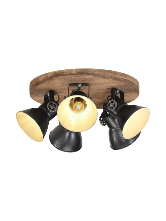 vidaXL Light fixture Ceiling Mount Light 50cm Bronze with Socket E27