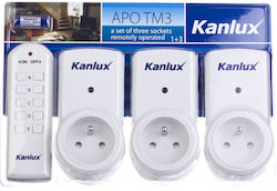 Kanlux Μονόπριζο 3τμχ