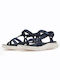 Skechers Damen Flache Sandalen in Marineblau Farbe