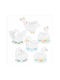 LearnHow Kids Window Sticker 6pcs