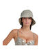 Noidinotte Frauen Stoff Hut Beige