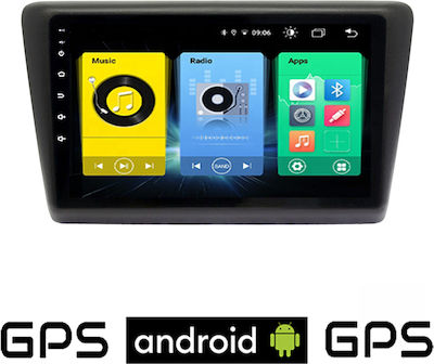 Car Audio System for Skoda Rapid 2014 (Bluetooth/USB/AUX/WiFi/GPS) with Touch Screen 9"