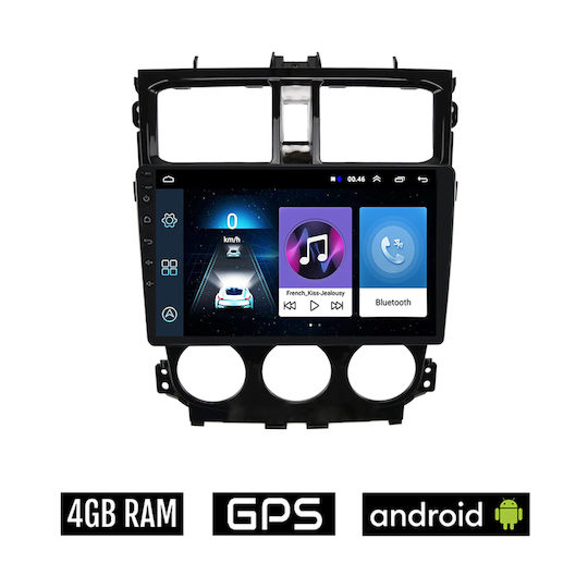 Car Audio System 2DIN (Bluetooth/USB/AUX/WiFi/GPS/Apple-Carplay/Android-Auto) with Touch Screen 9"