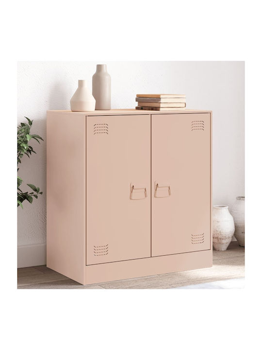 Sideboard made of Metal Pink 67x39x73cm