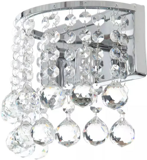 Modern Lamp Wall with Socket E14 Transparent