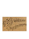 Etoile Covor de Intrare din Cocos cu Suport Antiderapant 43x73buc