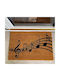 Etoile Covor de Intrare din Cocos cu Suport Antiderapant 40x60buc