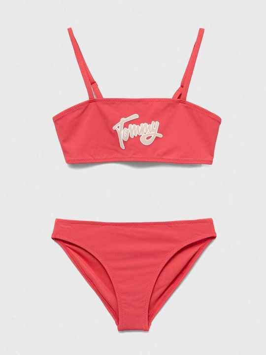 Tommy Hilfiger Παιδικό Μαγιό Μπικίνι Laser Pink