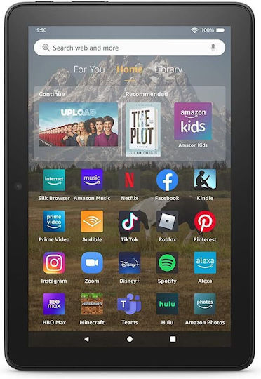 Amazon Fire HD 8 (2022) 8" Tablet (2GB/64GB) Black