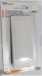 Wedge Plastic Door Stopper White