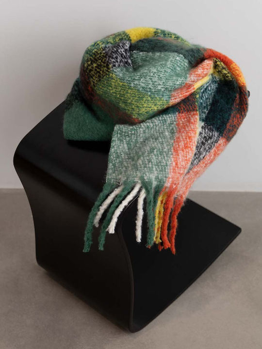 Women's Wool Scarf Green