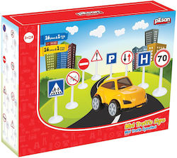 Pilsan Miniature Traffic Signs Toy 03-273 Pilsan Miniature Traffic Signs Toy 03-273