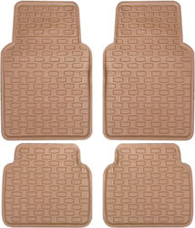 Autoline Set Front and Back Universal 4pcs Beige