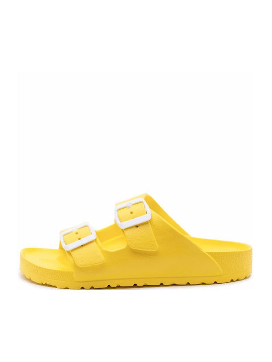 Jelly Soft Women's Flip Flops Yellow