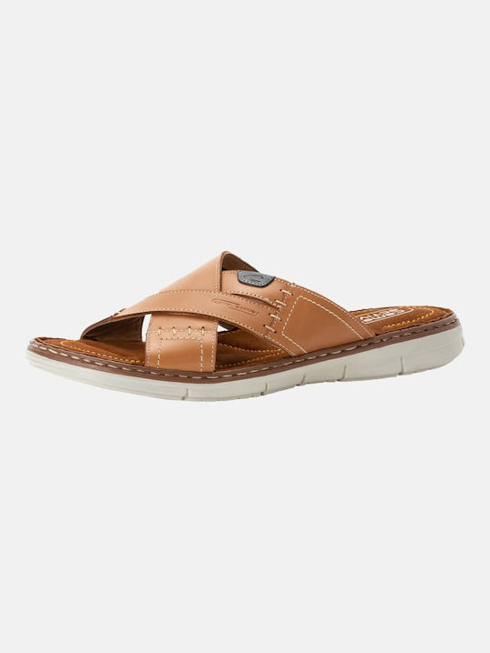 Camel Active Leder Herrensandalen in Braun Farbe 54CY004-721-440