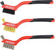 AWTools Комплект Четки за Работа 3 Редови 180мм 3 Бройки AW40591