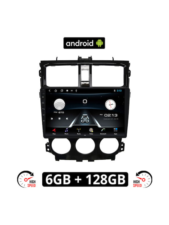 Car Audio System 2DIN (Bluetooth/USB/AUX/WiFi/GPS/Apple-Carplay/Android-Auto) with Touch Screen 9"