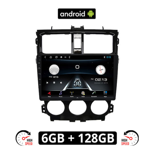 Car Audio System 2DIN (Bluetooth/USB/AUX/WiFi/GPS/Apple-Carplay/Android-Auto) with Touch Screen 9"