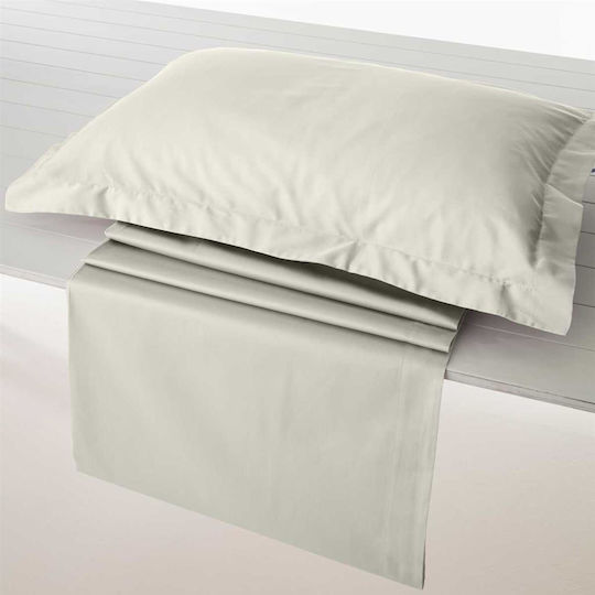 Vesta Home Υπέρδιπλο 160x200+40εκ. με Λάστιχο Εκρού