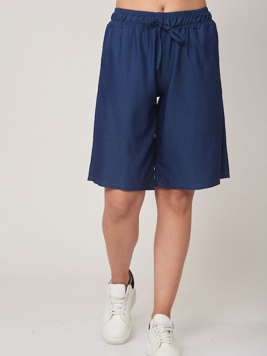 Dress Up Women's Bermuda Shorts Jean Navy Blue