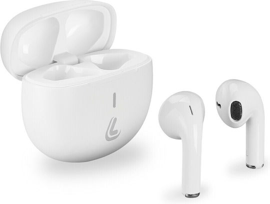 Lampa In-Ear Bluetooth-Freisprecheinrichtung Kopfhörer mit Ladeetui Weiß
