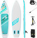 Bestway Hydro Force Φουσκωτή Σανίδα SUP με Μήκος 3.2m Μπλε