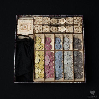 Laserox Organizer Insert για Κουτί Role Playing Game / Miniature War Game
