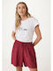 Mexx Femeie Supradimensionat Tricou White