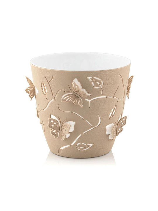 Viosarp Flower Pot 11.4x10.5cm in Beige Color