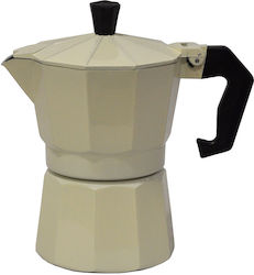 Newest Espresso Pot 6 Cups Silver Newest Espresso Pot 6 Cups Silver