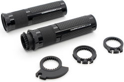 Barracuda Motorcycle Handlebars in Black color