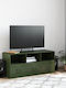 vidaXL TV-Ständer Metall Grün-Limette M99xT39xH44cm