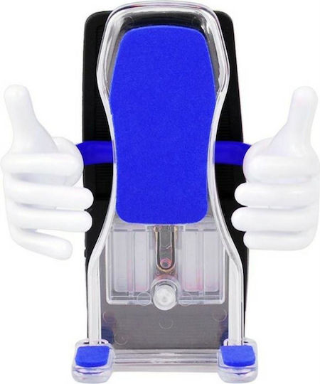 Autoline Car Mobile Mount with Adjustable Hooks Blue
