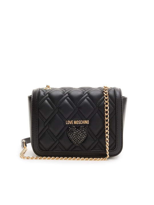 Moschino Damen Tasche Crossbody Schwarz