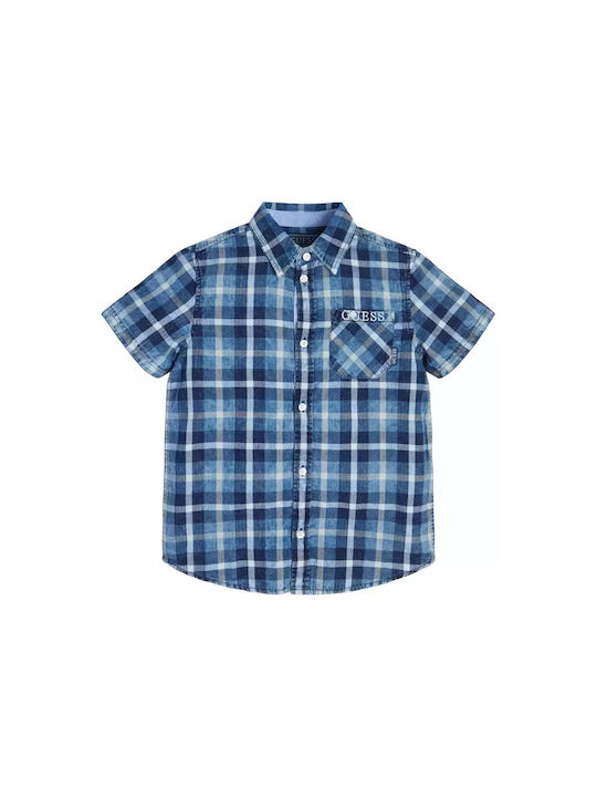 Guess Kids Shirt Blue