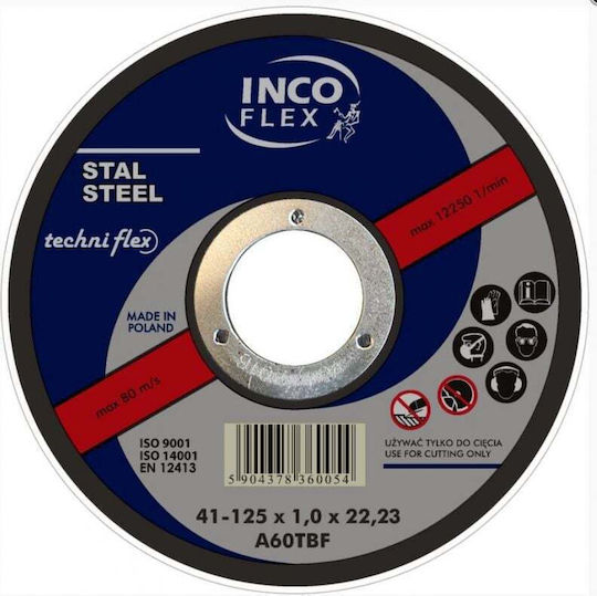 Techniflex Cutting Disc Metal Hole Diameter 180mm with 46 Teeth 1pcs