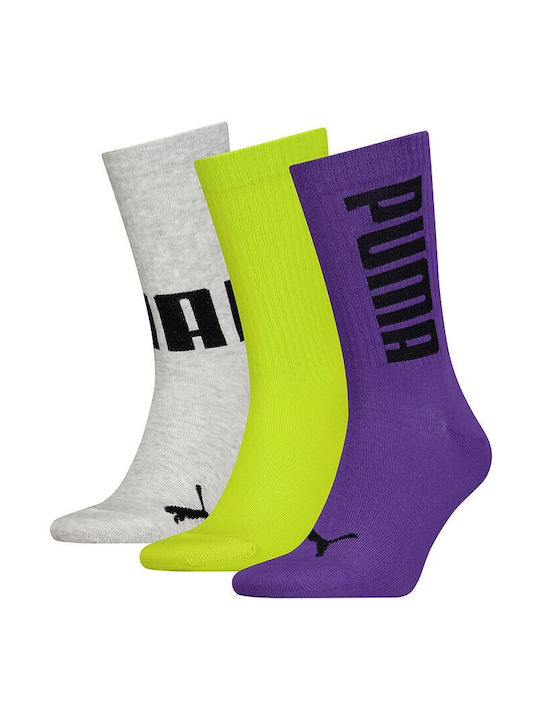 Puma Șosete Sportive Multicolor 3 perechi