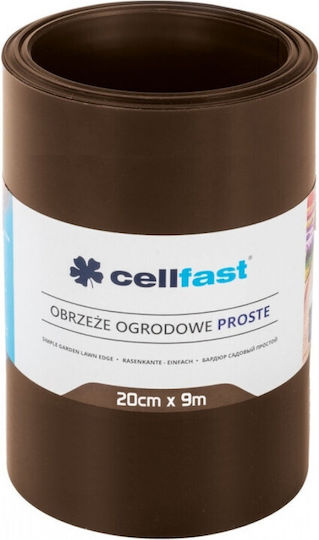 Cellfast Μπορντούρα Κήπου σε Καφέ Χρώμα 20cm x 9m